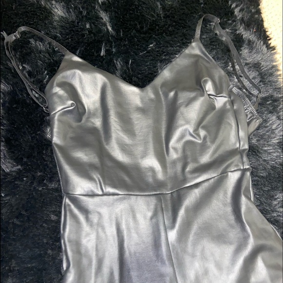 Faux Leather Bodysuit - Picture 4 of 4